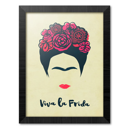 Viva la Frida con cornice
